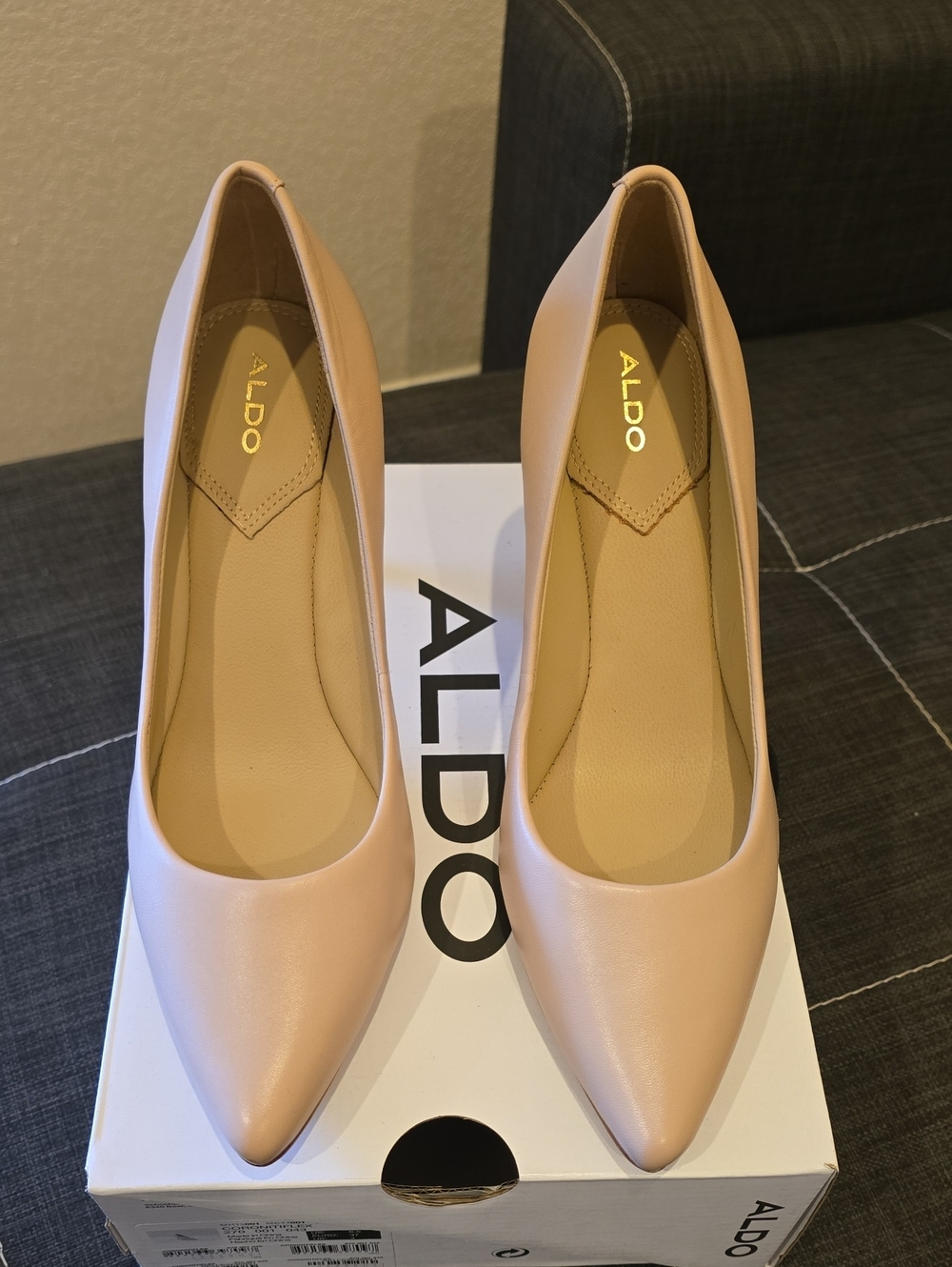 ALDO Blush Pink Pointed-Toe Pumps